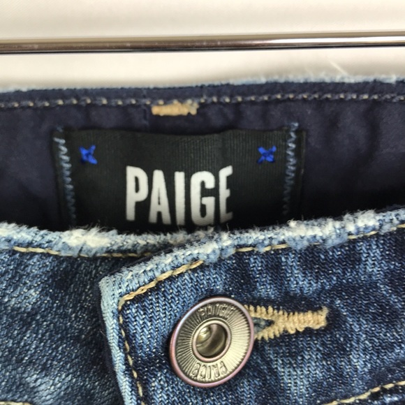 Paige Hoxton High Waist Ankle Peg Jeans Size 25 - Picture 11 of 13